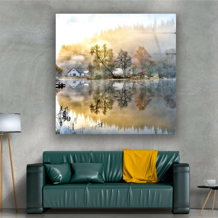 Serene landscape paintings that capture the tranquility and grandeur of the outdoors

