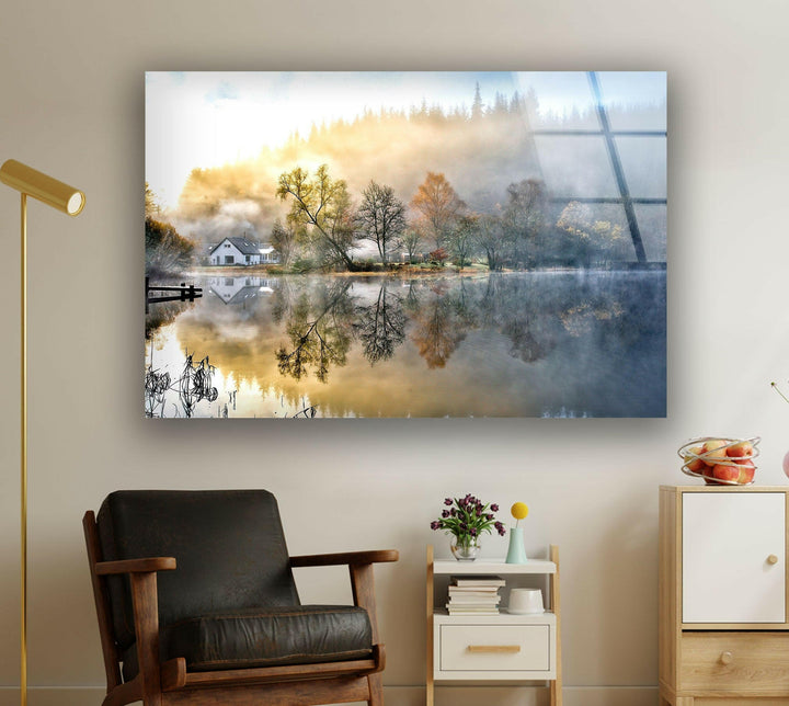 Captivating landscape wall art depicting serene nature scenes to bring calm and beauty to your space


