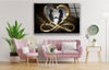 Valentines Tempered Glass Wall Art
