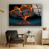 Fantastic Nature Forest Tempered Glass Wall Art