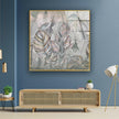 Leaves Decor Tempered Glass Wall Art