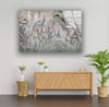 Leaves Decor Tempered Glass Wall Art