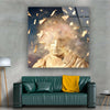 Modern Sculpture Tempered Glass Wall Art
