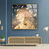 Modern Sculpture Tempered Glass Wall Art