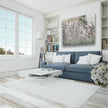 Leaves Decor Tempered Glass Wall Art