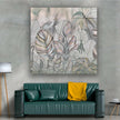 Leaves Decor Tempered Glass Wall Art