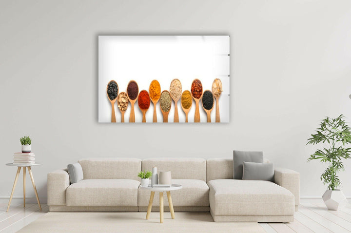 Wood Spons Glass Wall Art, glass wall decor, glass wall art decor