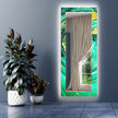 Stained Tempered Glass Wall Mirror