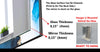 Abstract Tempered Glass Wall Mirror