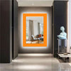 Solid Color Tempered Glass Wall Mirror