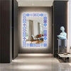 Mosaic Tempered Glass Wall Mirror