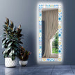 Mosaic Tempered Glass Wall Mirror