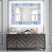 Mosaic Tempered Glass Wall Mirror