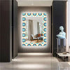 Mosaic Tempered Glass Wall Mirror