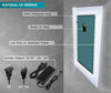 Stained Tempered Glass Wall Mirror