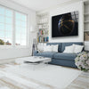 Gold Basketball Tempered Glass Wall Art