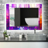 Stained Tempered Glass Wall Mirror