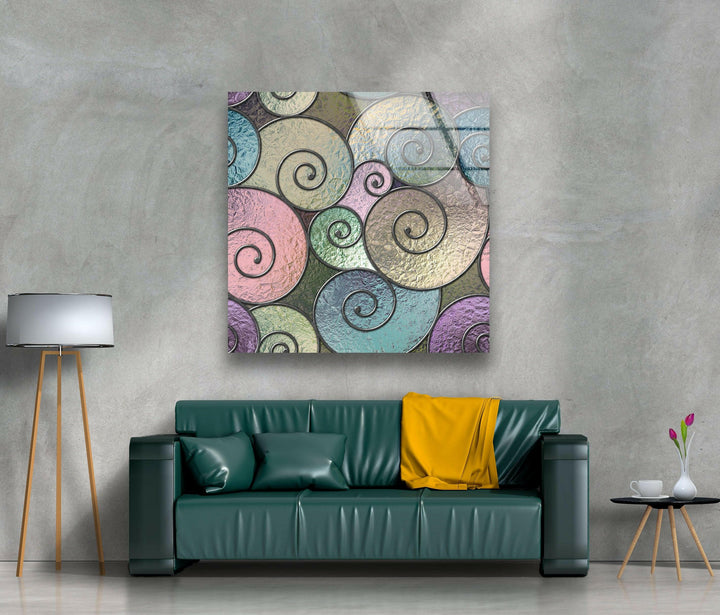 stained window glass art