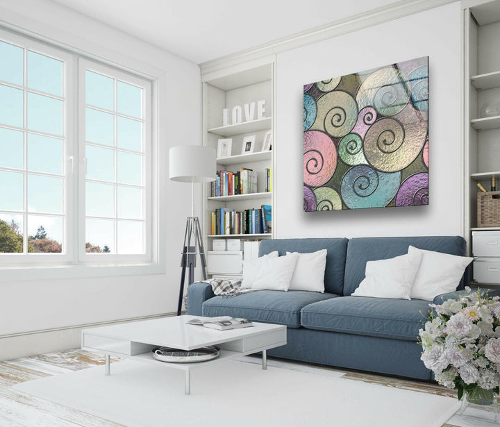 stained window glass decoration