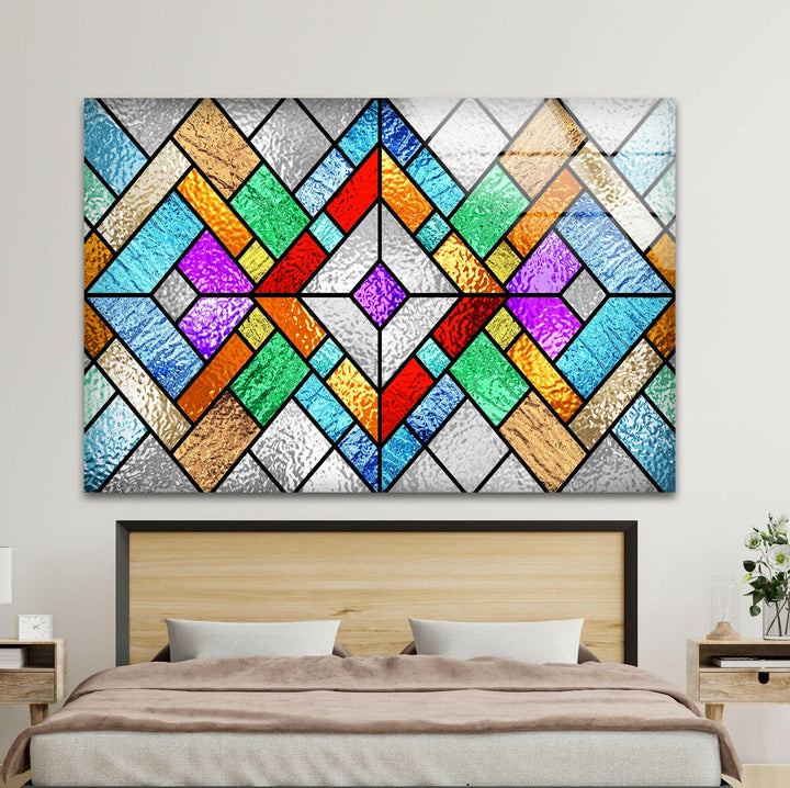 Stained Colored Window Glass Wall Art glass pictures for Wall, glass prints wall art