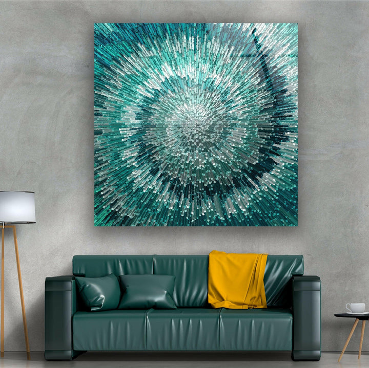 Emerald Green Large Format Abstract Photo Prints