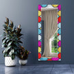 Stained Tempered Glass Wall Mirror