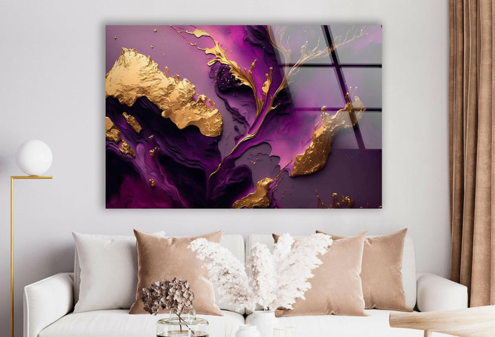 Unique Abstract Glass Wall Art Pieces