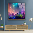 Pandora Galaxy Tempered Glass Wall Art