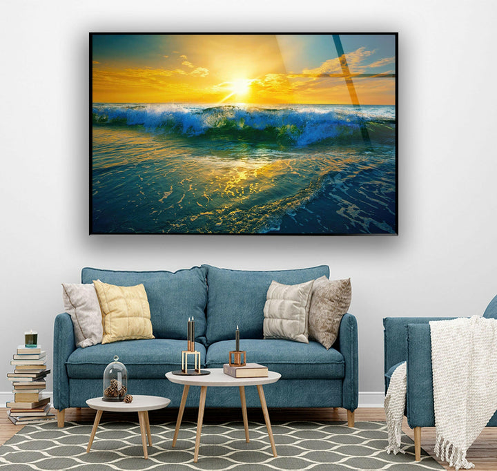 Artistic landscape art blending creativity with breathtaking natural imagery for any decor style

