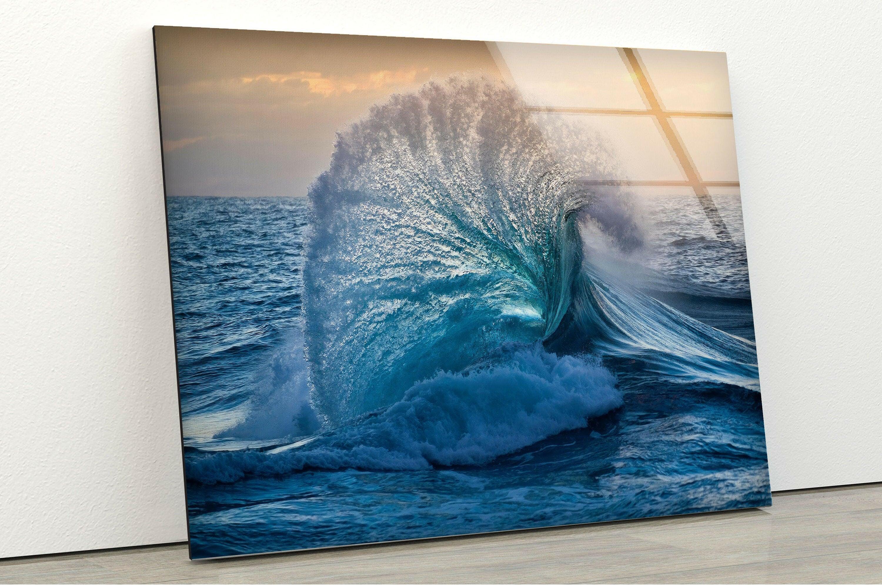 Big Ocean Wave Wall Art – Ocean's Dynamic Beauty – MyPhotoStation