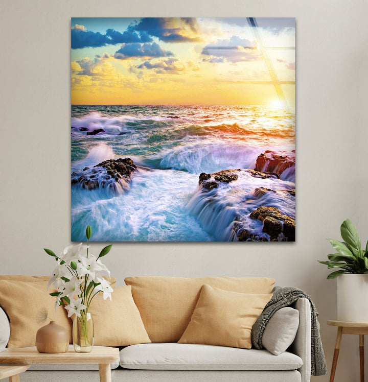Landscape art prints featuring serene countryside, majestic mountains, and peaceful waterways for nature lovers







