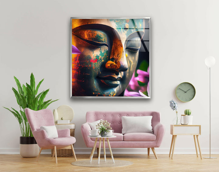 Hindu Colorful Buddha  Wall Art Home Decor Options