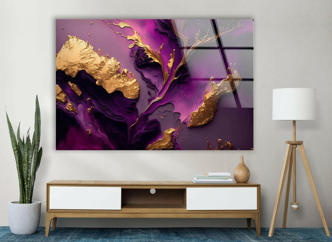 Stunning Abstract Glass Art Paintings