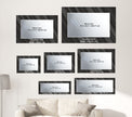 Stained Tempered Glass Wall Mirror