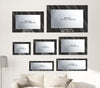 Stained Tempered Glass Wall Mirror