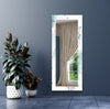 Abstract Tempered Glass Wall Mirror