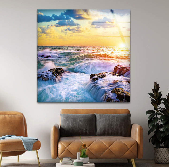 Large landscape wall art perfect for creating a focal point in any room with its grandeur and detail

