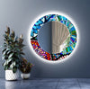 Mosaic Tempered Glass Wall Mirror