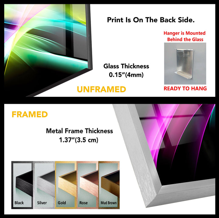 ready to hang glass wall art