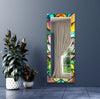 Stained Tempered Glass Wall Mirror