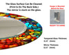 Stained Tempered Glass Wall Mirror