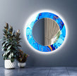 Stained Tempered Glass Wall Mirror