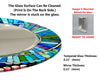 Mosaic Tempered Glass Wall Mirror