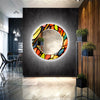 Stained Tempered Glass Wall Mirror