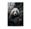 Panda Tempered Glass Wall Art