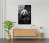 Panda Tempered Glass Wall Art