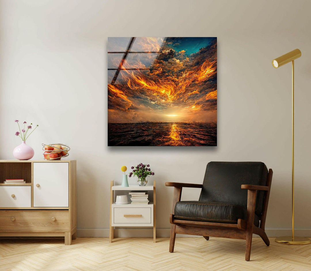 Unique landscape art celebrating the wonders of nature through vivid and imaginative designs

