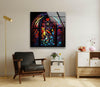 Stained Tree Tempered Glass Wall Art