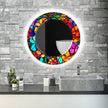 Stained Tempered Glass Wall Mirror