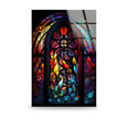 Stained Tree Tempered Glass Wall Art